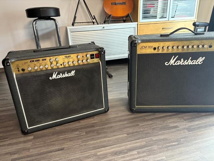 Marshall JCM2000 TSL60 & JCM900 High Gain Dual Reverb 100, Muziek en Instrumenten, Versterkers | Bas en Gitaar, Gebruikt, Gitaar