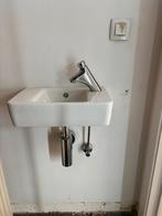 Wasbak met automatische kraan, Ophalen, Minder dan 50 cm, Zo goed als nieuw, Minder dan 25 cm