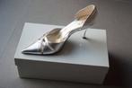 zilver lederen pumps - Nieuw, Pumps, Overige kleuren, Verzenden, Nieuw