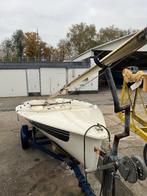 Simoun 445 + aanhanger, Watersport en Boten, Ophalen, Geen motor, Gebruikt, Laser