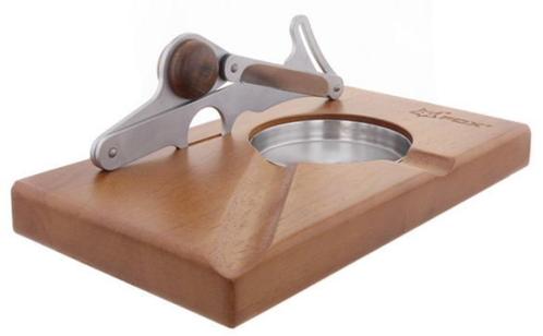 SKN51 TAFEL SIGARENKNIPPER + SIGARENASBAK - FOX CIGAR CLUB, Verzamelen, Rookartikelen, Aanstekers en Luciferdoosjes, Nieuw, Asbak
