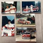 5 photos Patrick SNIJERS Rallye FORD ESCORT Cosworth, 1996, Collections, Envoi, Comme neuf, Voitures