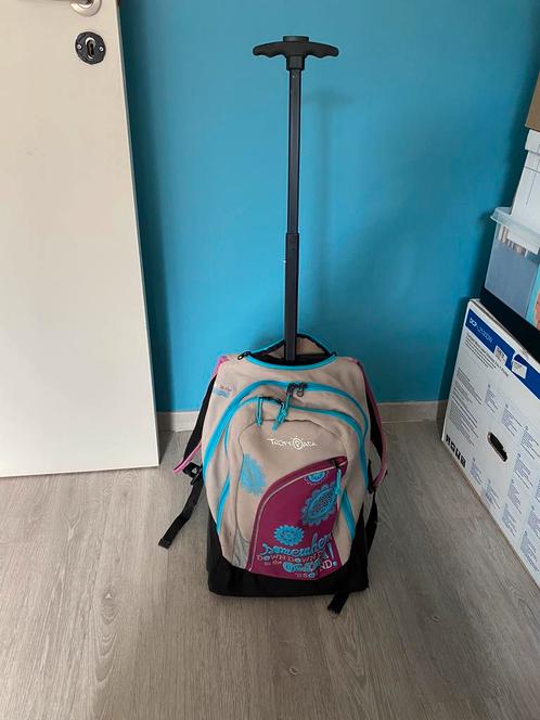 Boekentas trolley, Handtassen en Accessoires, Tassen | Schooltassen, Gebruikt, Aktetas of Boekentas, Ophalen