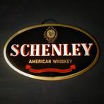 Ancien panneau publicitaire SCHENLEY 1947 Whiskey USA Glacoi, Utilisé, Envoi, Panneau publicitaire