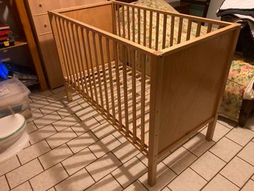 Houten wieg met aerosleep matras, Kinderen en Baby's, Babywiegjes en Ledikanten, Ophalen, Gebruikt, Wieg