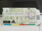 Ticket EC Club Brugge vs Real Zaragoza 16/12/04, Utilisé, Enlèvement ou Envoi