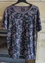 Chasin'-T-shirt homme KM taille L camouflage gris anthracite, Chasin', Gris, Envoi, Taille 52/54 (L)