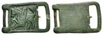 Empire perse, boucle de ceinture avec Pégase, 7th-8th siècle, Bronze, Enlèvement ou Envoi