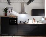 Keuken, Huis en Inrichting, Ophalen, Zwart, Nieuw, Enkelwandige keuken