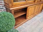 Eiken buffetkast/vitrinekast flamant GRATIS LEVERING, Huis en Inrichting, 200 cm of meer, Landelijk klassiek, Eikenhout, Ophalen of Verzenden