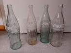 4 oude flessen Coca-cola, Verzamelen, Ophalen of Verzenden