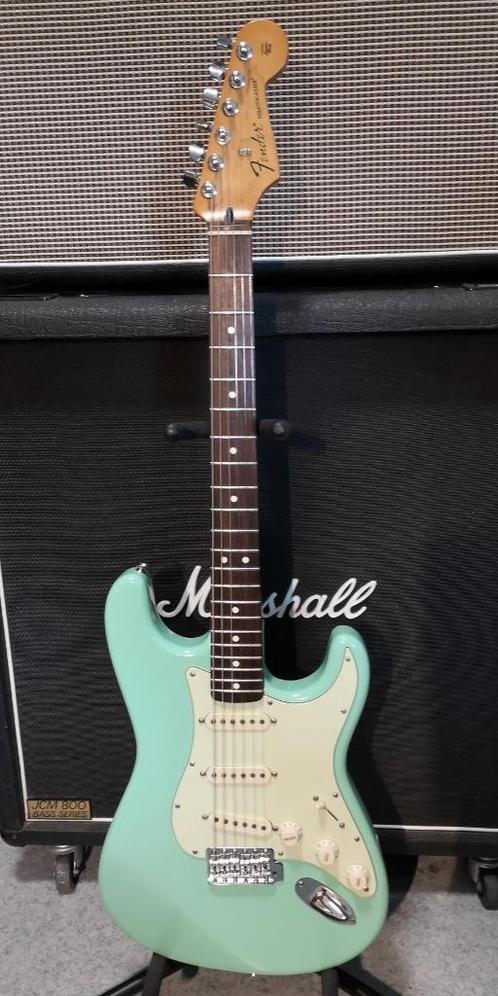 Custom made Ash Surf Green Stratocaster Rosewood, Muziek en Instrumenten, Snaarinstrumenten | Gitaren | Elektrisch, Fender, Ophalen