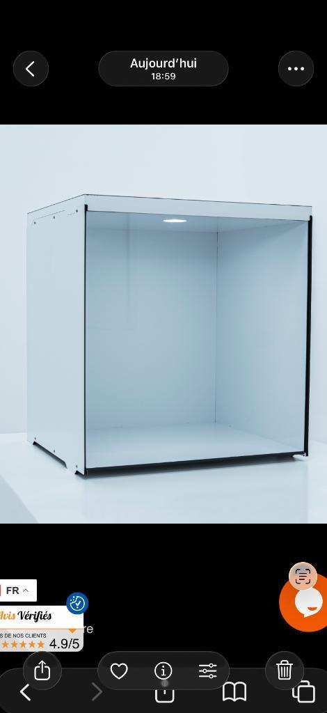 Vitrine ceos pour collection, Verzamelen, Beelden en Beeldjes, Zo goed als nieuw, Overige typen, Ophalen