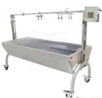 Te huur: BBQ met spit / Elektrisch draaispit / Rotisserie, Tuin en Terras, Houtskoolbarbecues, Ophalen, Gebruikt, Overige merken