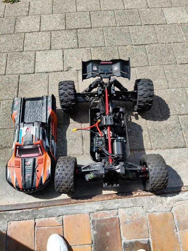 Mise à niveau combinée Arram Kraton 1:5 8s, Hobbywing 1100kv, Hobby & Loisirs créatifs, Voitures miniatures | 1:5 à 1:12, Voiture