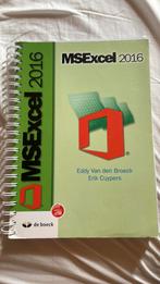 Eddy Van den Broeck - MS Excel 2016, Boeken, Ophalen of Verzenden, Zo goed als nieuw, Nederlands, Eddy Van den Broeck; Erik Cuypers