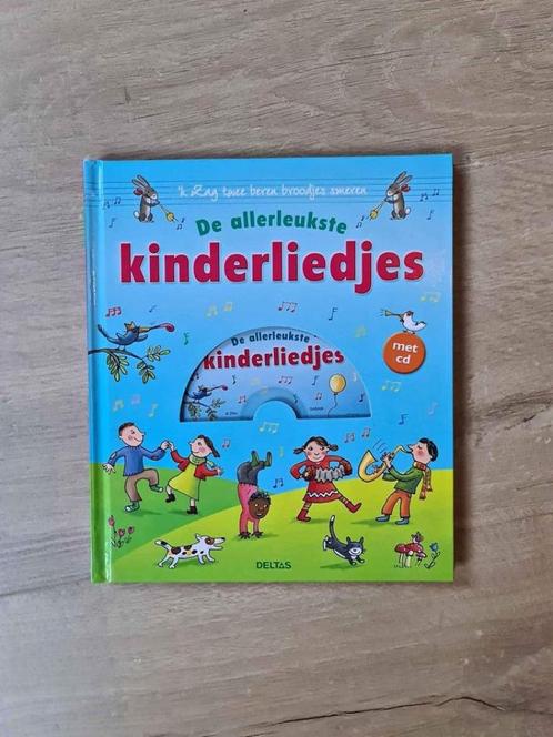 boek - Deltas - de allerleukste kinderliedjes + CD, Boeken, Kinderboeken | Kleuters, Ophalen of Verzenden
