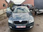 Te koop Skoda automaat, Auto's, Automaat, Zwart, Lederen bekleding, Zwart