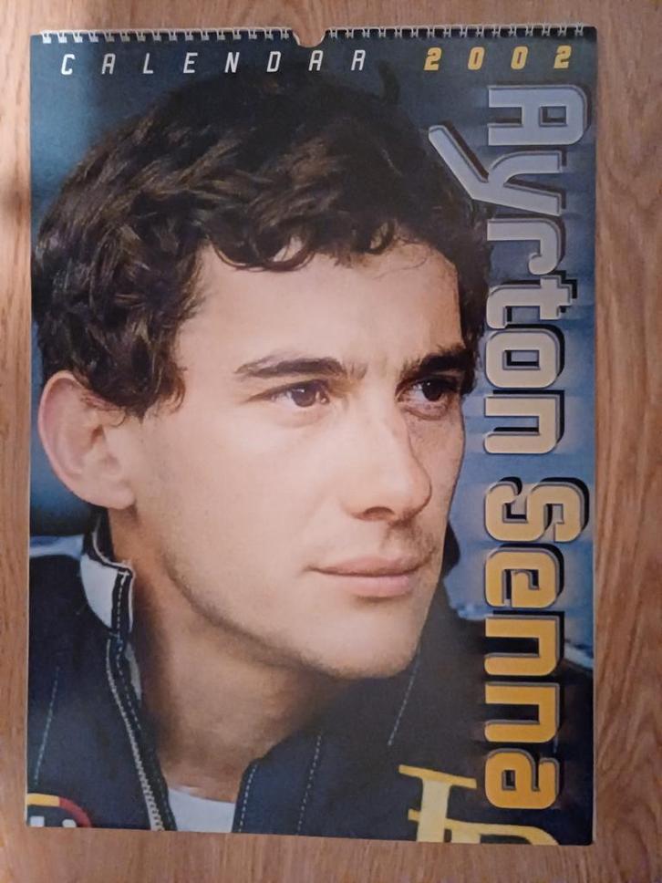 Kalender Ayrton Senna A3 2002, Verzamelen, Automerken, Motoren en Formule 1, Formule 1, Ophalen of Verzenden