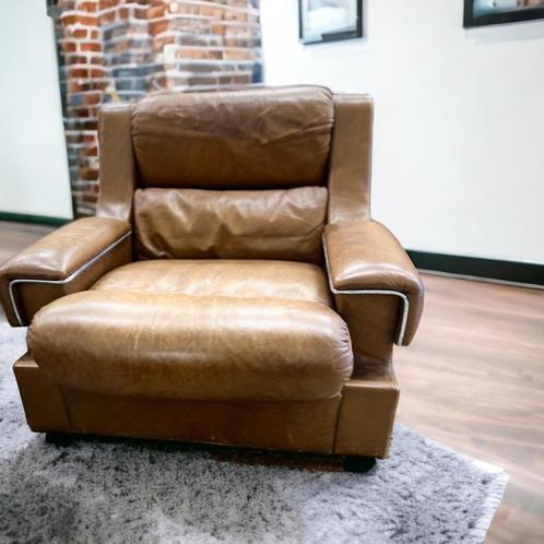 siège simple / fauteuil / canapé vintage des années 70, Antiquités & Art, Antiquités | Meubles | Chaises & Canapés, Enlèvement ou Envoi