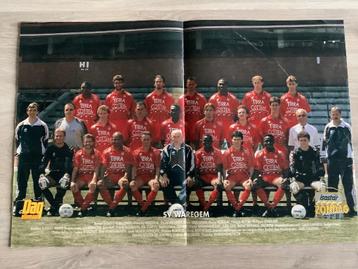 Poster SV Waregem Half Jaren 90, Enlèvement ou Envoi, Comme neuf, Affiche, Image ou Autocollant