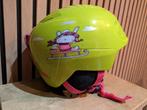 Casque ski UVEX Manic lime snow Bunny 51-55 cm, Comme neuf, Ski, Enlèvement