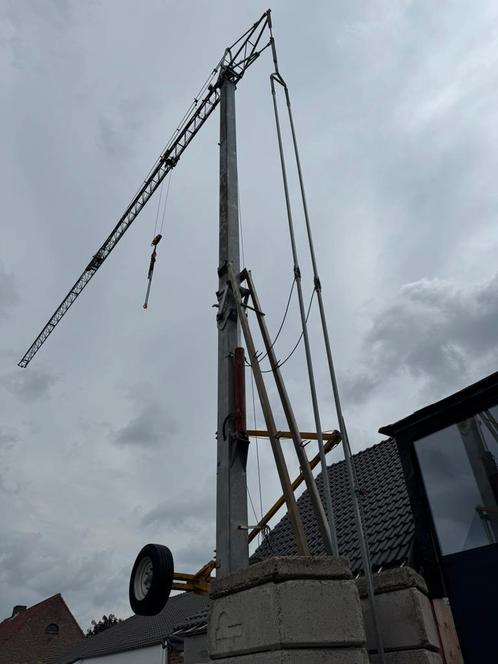 Bouwkraan San Marco 20M 230v en 400v incl. Btw, Doe-het-zelf en Bouw, Bouwliften, Gebruikt, Bouwlift, Ophalen