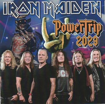 2 CD's IRON MAIDEN - Live Powertrip 2023 beschikbaar voor biedingen