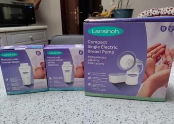 Tire lait électrique, teterelle neuve et + de 95 sachets  beschikbaar voor biedingen