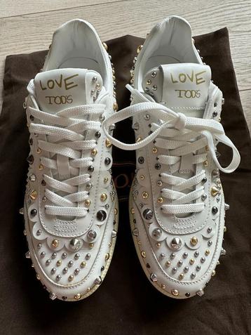 New Tod's sneakers maat 38, volledig ingelegd leer beschikbaar voor biedingen