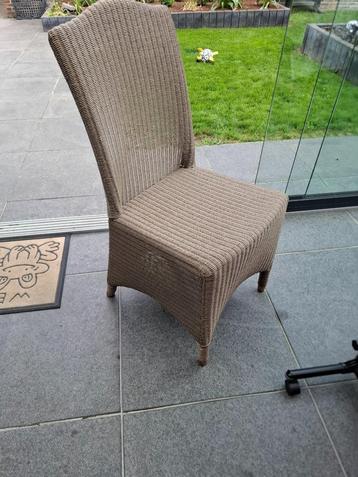 rieten stoel, Huis en Inrichting, Stoelen, Ophalen, Overige materialen, Gebruikt, Bruin