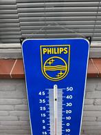 PHILIPS emaille reclame thermometer, Verzamelen, Merken en Reclamevoorwerpen, Ophalen, Gebruikt, Reclamebord