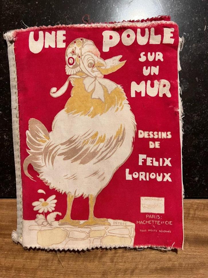 Une poule sur un mur - Dessins de Felix Lorioux, Antiek en Kunst, Antiek | Boeken en Manuscripten, Ophalen of Verzenden