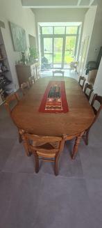 table et chaises de salle à manger, Classique, Enlèvement, Utilisé, 6 à 8 chaises