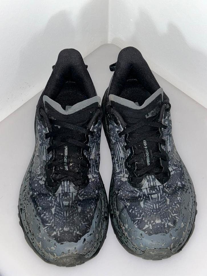 ‍️ HOKA Speedgoat 6 GTX Wide maat 42 – Zo goed als nieuw, Kleding | Heren, Schoenen, Zo goed als nieuw, Sportschoenen, Zwart, Ophalen of Verzenden