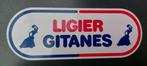 Sticker autocollant Ligier Gitanes  sigaretten vintage, Utilisé, Enlèvement ou Envoi