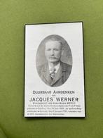 Jacques WERNER x Meeus 1869 Linden 1935 Leuven, Verzamelen, Bidprentjes en Rouwkaarten, Ophalen of Verzenden, Bidprentje