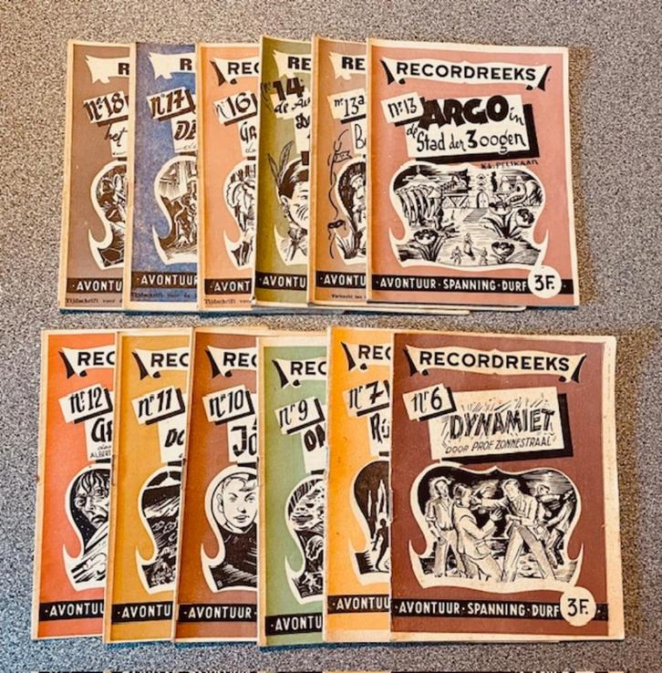 Te koop: Recordreeks, Verzamelen, Tijdschriften, Kranten en Knipsels, Tijdschrift, 1920 tot 1940, Ophalen of Verzenden