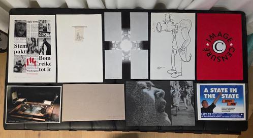 Kunstmap 'Engage-2' met werk van 19 hedendaagse kunstenaars, Antiek en Kunst, Kunst | Tekeningen en Fotografie, Ophalen of Verzenden
