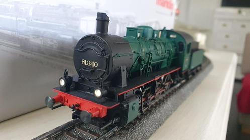 Märklin 39539 H0 Belgische stoomloc MFX full sound 3-rail, Hobby en Vrije tijd, Modeltreinen | H0, Zo goed als nieuw, Locomotief