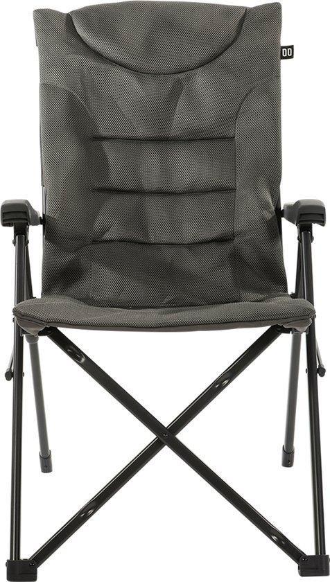Travellife Barletta Cross Campingstoel Antraciet, Caravans en Kamperen, Kampeermeubelen, Nieuw, Campingstoel, Ophalen