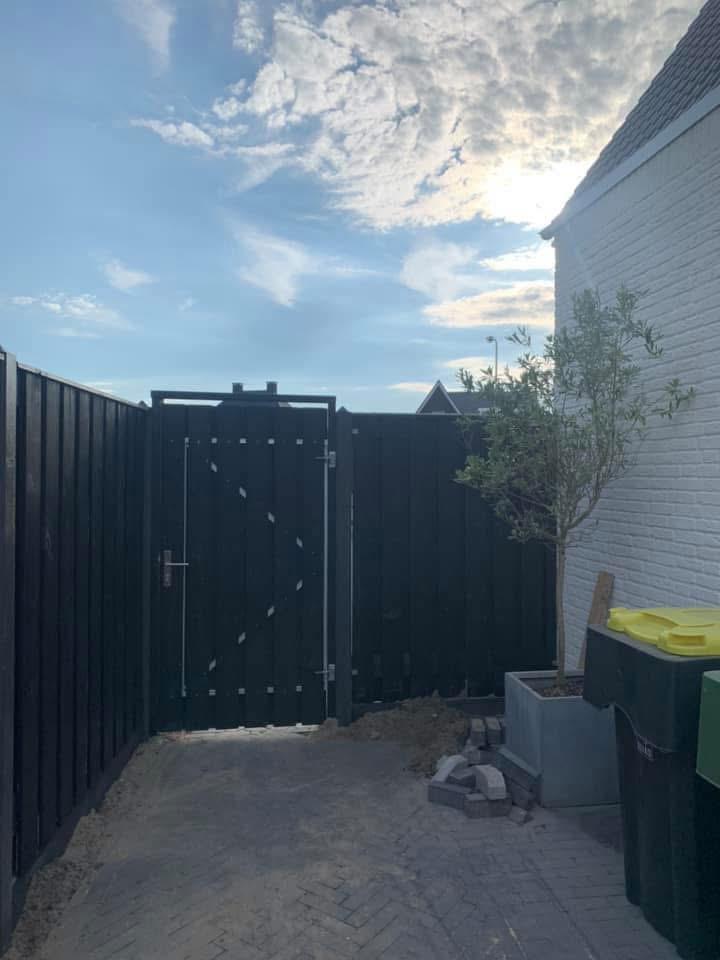 Tuinomheining plaatsen, Tuin en Terras, Schuttingen, Nieuw, Hout, Ophalen of Verzenden