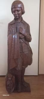 Eiken groot beeld Johannes uit Venlo., Antiek en Kunst, Ophalen