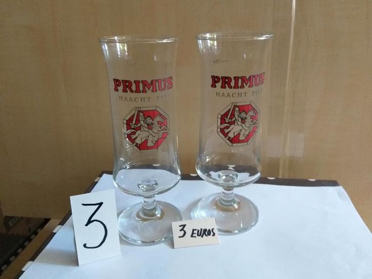 7 bierglazen voor 6 euro, Verzamelen, Biermerken, Zo goed als nieuw, Glas of Glazen, Stella Artois, Ophalen of Verzenden