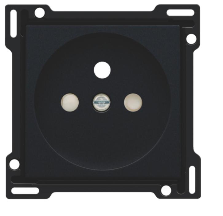 Niko afwerkingsset voor stopcontact penaarde inb.28mm diepte, Doe-het-zelf en Bouw, Elektriciteit en Kabels, Nieuw, Stopcontact