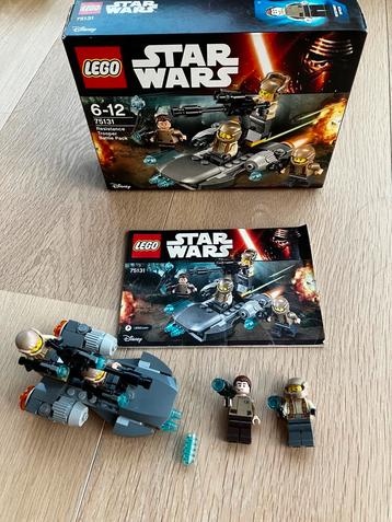 Lego star wars 75131 compleet met originele doos, handleidin beschikbaar voor biedingen