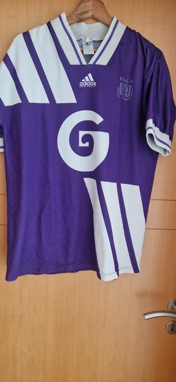 Maillot vintage d anderlecht, Enlèvement, Comme neuf, Maillot