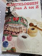 KANTKLOS BOEK A tot Z, Hobby en Vrije tijd, Kantklossen, Ophalen of Verzenden, Zo goed als nieuw, Patronen