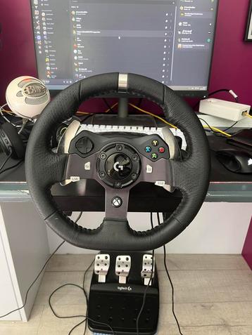 logitech G920 - racing wheel Geschikt voor PC en XBOX, Enlèvement, Utilisé