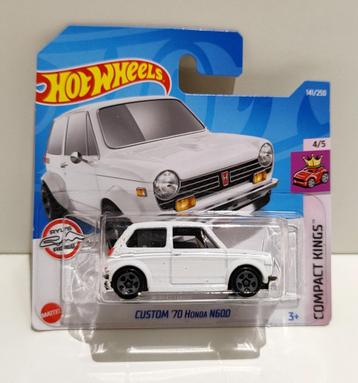 Hot Wheels Custom '70 Honda N600 Wit (2021) beschikbaar voor biedingen